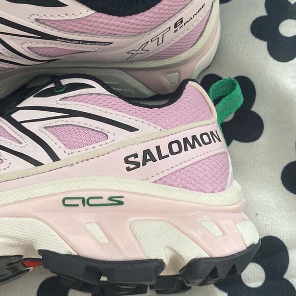 Salomon x Sandy Liang Xt-6 Expanse Cradle Sneakers Pink - Picture 4 of 8